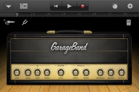 GarageBand app GarageBand