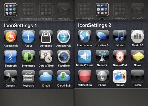 IconSettings iOS 5.1