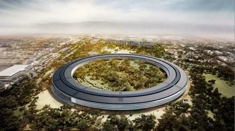 Campus Spaceship 2 Lavorare in Apple