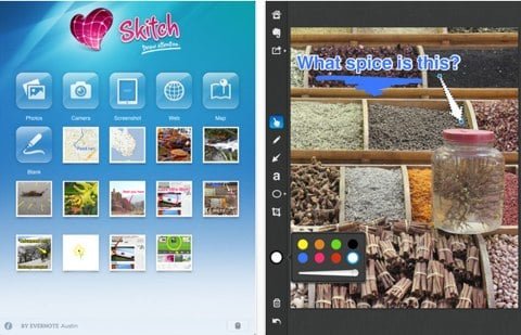 Skitch per iPad Skitch