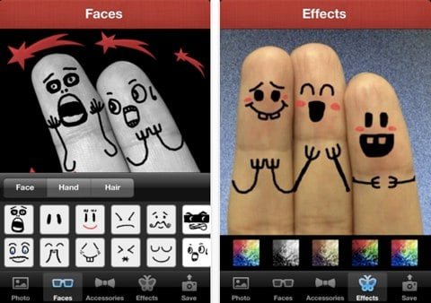Cool Finger Faces Cool Finger Faces