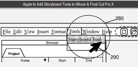 Brevetto storyboard iMovie iMovie