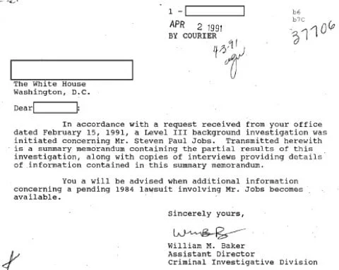 documenti FBI