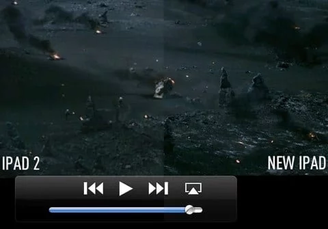 Trailer Retina display