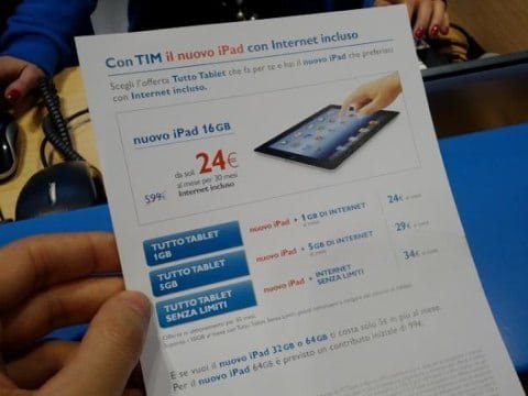 iPad 3 TIM iPad 3