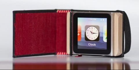 Littlest Black Book, una custodia a forma di libro per iPod Nano 6 Littlest Black Book