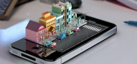 iPhone olografico
