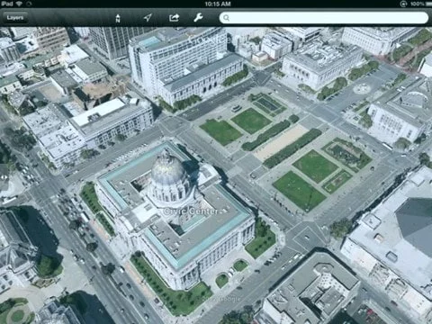 Google Maps 3D