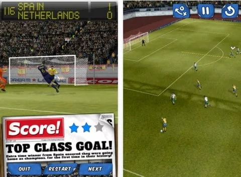 Score Classic Goals Score Classic Goals