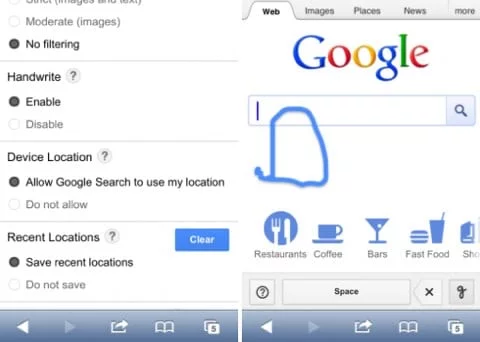 Google Handwrite