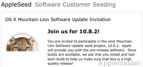 OS X 10.8.2 OS X 10.8.2
