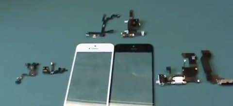 video componenti iPhone 5