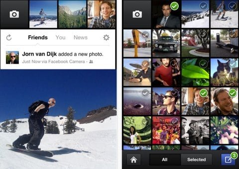 Fotocamera di Facebook Fotocamera di Facebook