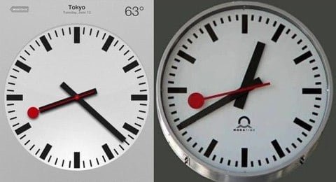 orologio iPad vs Svizzera