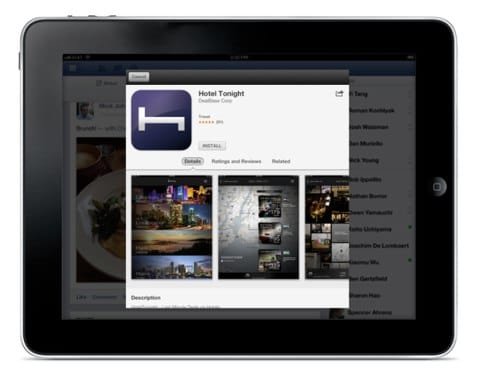Apple permetterà di installare app in altre app e inizia con Facebook 1 API app in app