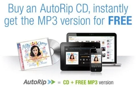 Amazon AutoRip, compri il CD e loro ti regalano la versione digitale 1 Amazon AutoRip