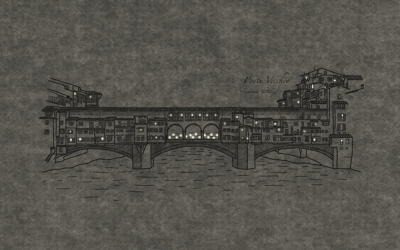 BridgesPonteVecchioNight