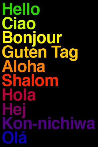HelloHelvetica