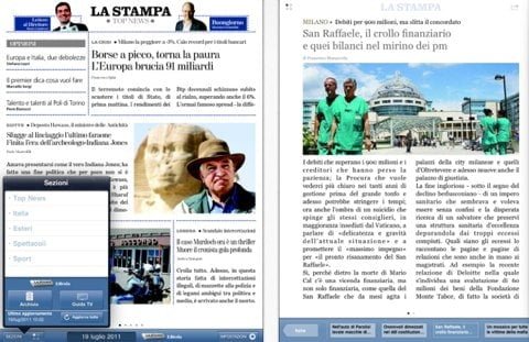La Stampa iPad
