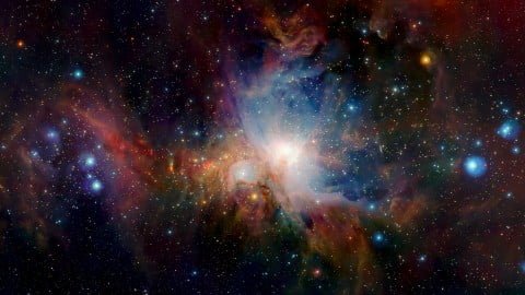 Orion Nebula in the Infrared