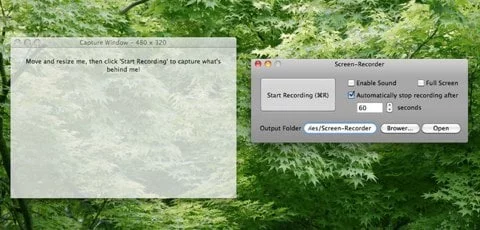 Screen-Recorder, un'app gratuita per Mac che consente di creare screencast 1 Screen-Recorder