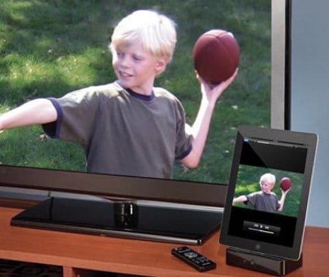 dock iPad tv
