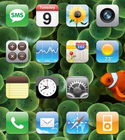 iPhone icons by judge