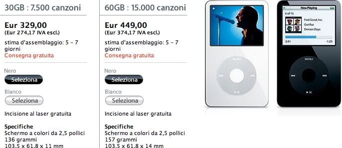 La vera novità: iPod di 5° Generazione 2 ipod5generazione