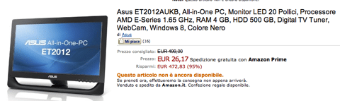 Asus ET2012AUKB