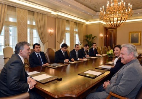 John Couch e Abdullah Gul