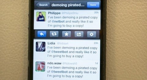 Tweetbot pirata