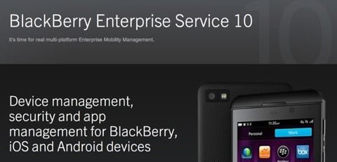 BlackBerry Secure Work Space