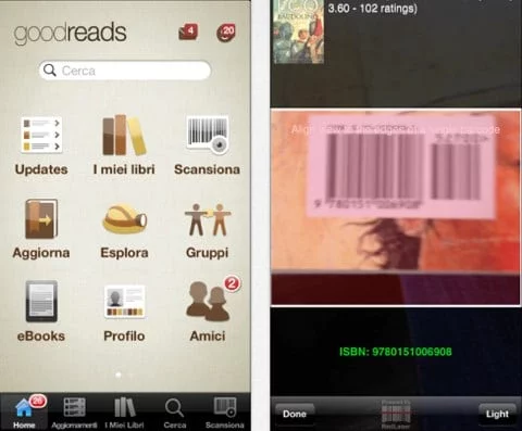 Amazon ha acquistato l'applicazione Goodreads 1 Goodreads