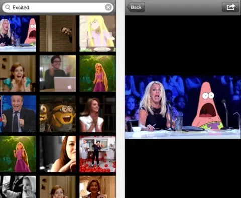 Gif Finder, un'app per cercare le gif animate 1 Gif Finder