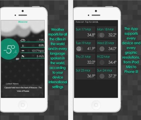 Meteo Wow, un'applicazione meteo che offre anche le notizie locali 1 Meteo Wow