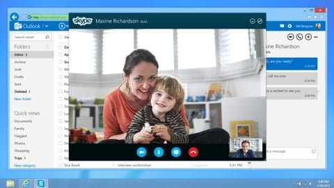 Skype web app