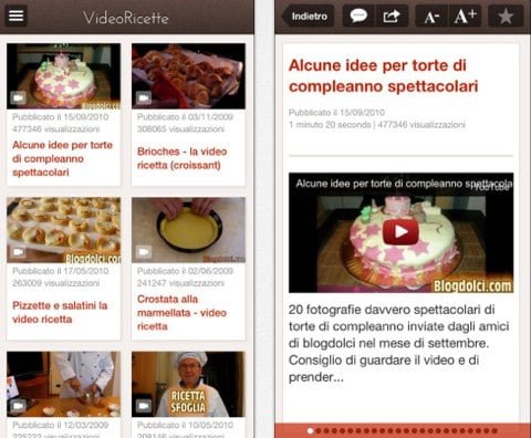 Video Ricette Dolci