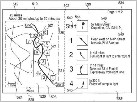 brevetto stampa mappe