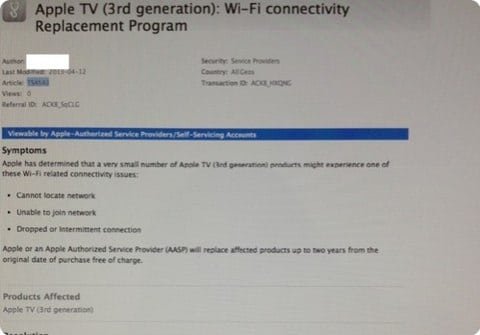 problema AppleTv