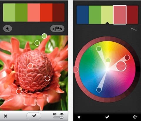 Adobe Kuler, l'app per creare palette di colori 1 Adobe Kuler