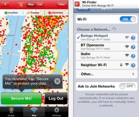 Boingo Wi-Finder