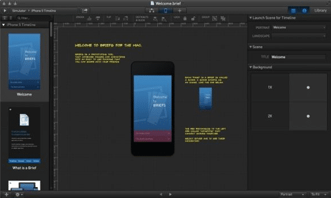 Briefs, un software per creare prototipi di app per iOS 1 Briefs