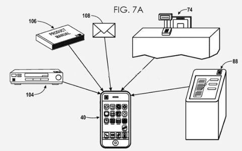 brevetto Apple NFC