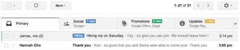 nuovo Gmail