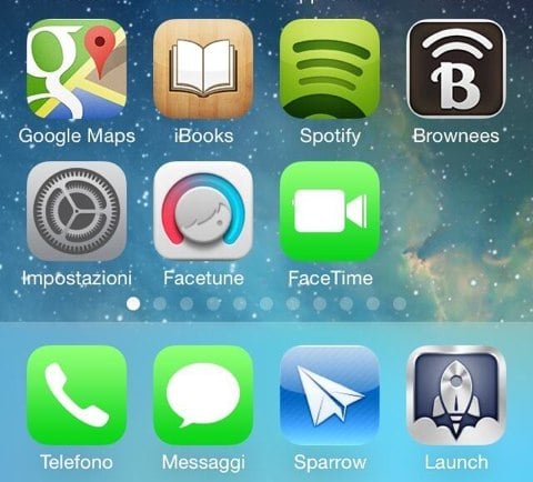 FaceTime iOS 7