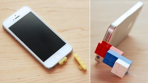 Le Lego per costruire uno stand per iPhone 1 Lego stand iPhone