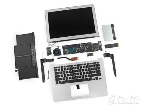 MacBook Air 2013 smontato