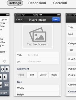 Wordpress compra l'app Poster per iOS 1 Poster App