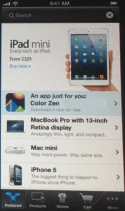 Apple Store app rumors