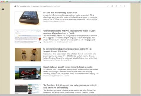 Feedly Mac